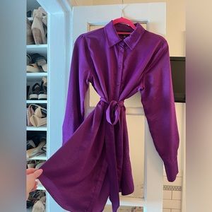 Purple Mini Dress
